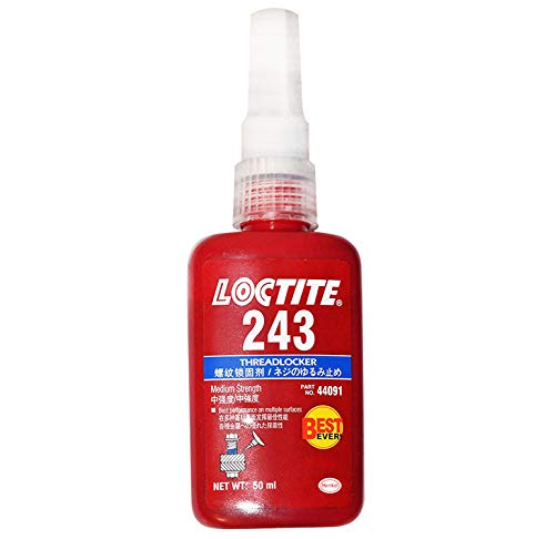 Loctite 243 Threadlocker Blue Liquid 50 ml Bottle - Pack of 1