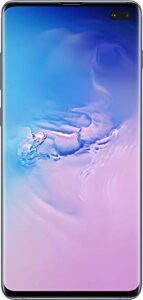 samsung galaxy cellphone - s10+ - 128gb sprint (prism blue) (renewed)