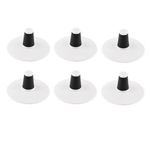 riuty bottle top stems holder base stand for bottle cutting recycling accessary craft making 6pcs(#2)