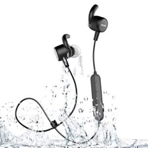 PHILIPS ActionFit SN503 Wireless Bluetooth Earphones with Heart Rate Monitoring and IPX5 (TASN503BK)