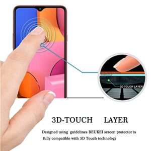 (3 Pack) Beukei for Samsung (Galaxy A20S) Screen Protector Tempered Glass,Full Screen Coverage, Anti Scratch, Bubble Free(Not Fit for Galaxy A20 /Galaxy A20E)