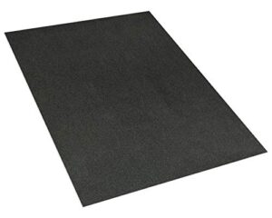 indoor - outdoor area rugs and runners constructed with superior pet fiber made from 100% purified recycled bottles. (9' x 12', black ice)