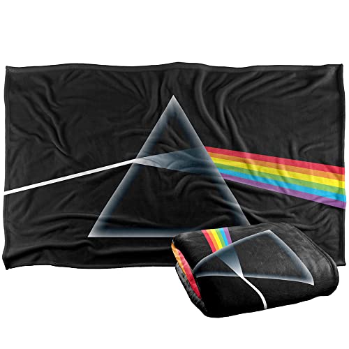 Pink Floyd Dark Side of The Moon Silky Touch Super Soft Throw Blanket 36" x 58"