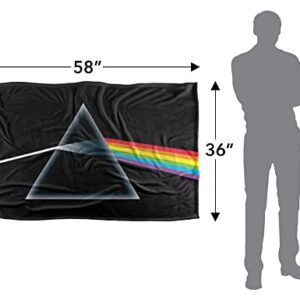 Pink Floyd Dark Side of The Moon Silky Touch Super Soft Throw Blanket 36" x 58"