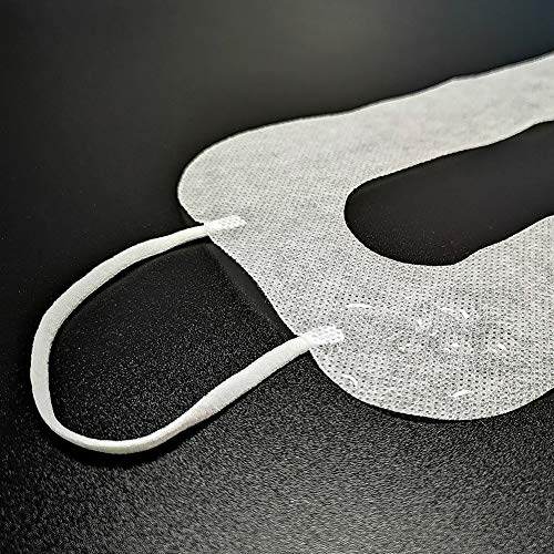 YinQin 50 PCS Universal Disposable VR Mask Cover VR Sanitary Mask, Face Cover Mask for VR, VR Cover, VR Eye Cover Mask, White
