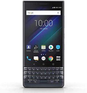 blackberry key2 le 64gb unlocked gsm phone w/dual 13mp & 8mp camera (slate, 64gb dual sim (att, verizon, tmobile))
