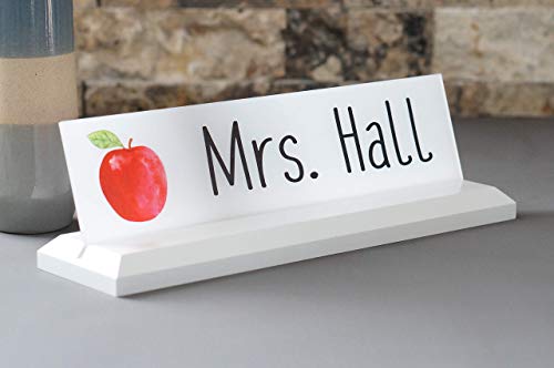 Desk Name Plate Personalized with your Name and Title