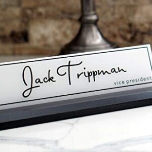 Desk Name Plate Personalized with your Name and Title