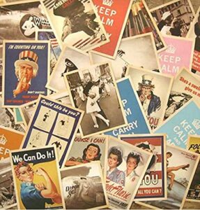 2 set vintage retro old travel postcards for worth collecting, collectable vintage postcards bulk pack, 64 pcs