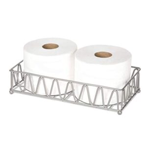 home zone living bathroom tray | store hand towels, towelettes, and toilet paper | simple design collection