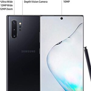 Samsung Galaxy Note 10+ Plus (5G) Single-SIM SM-N976B 256GB Factory Unlocked 5G Smartphone - International Version (Aura Black)