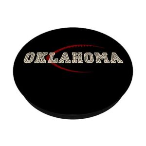 Oklahoma Football Icon PopSockets PopGrip: Swappable Grip for Phones & Tablets