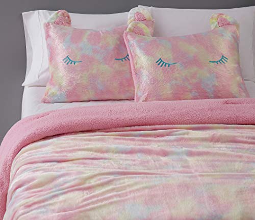 My World Rainbow Sweetie 2-Piece Comforter Set, Multi, Twin XL, Pink Tie Die