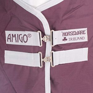 Horseware Amigo Ripstop Turnout (50g Lite) Fig/Silver 72