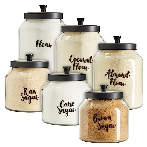 Talented Kitchen 155 Cursive Pantry & Fridge Labels – Supplementary Pantry & Fridge Names – Food Label Sticker, Kitchen Pantry Labels for Containers, Jar Labels Pantry Organization and Storage