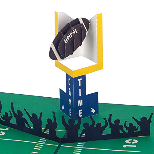 Ribbli Football Handmade 3D Pop Up Card,Greeting Card,Birthday Card,Anniversary Card,Fathers Day Card,Sport Card,For Him,Men,Dad,Son,Boyfriend,Husband,Any Occasion,with Envelope