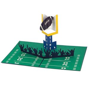 Ribbli Football Handmade 3D Pop Up Card,Greeting Card,Birthday Card,Anniversary Card,Fathers Day Card,Sport Card,For Him,Men,Dad,Son,Boyfriend,Husband,Any Occasion,with Envelope