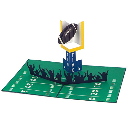 Ribbli Football Handmade 3D Pop Up Card,Greeting Card,Birthday Card,Anniversary Card,Fathers Day Card,Sport Card,For Him,Men,Dad,Son,Boyfriend,Husband,Any Occasion,with Envelope