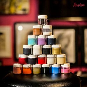 Angelus 1oz Reusable Mixing Jars For Paint, Sneaker Customizing, Storage, & More - 6 jars