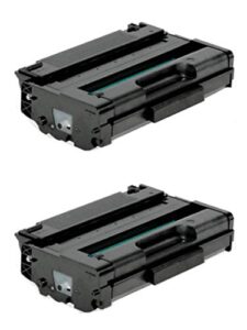 ricoh 408288 black toner cartridge 2-pack for sp 330dn, 330sfn
