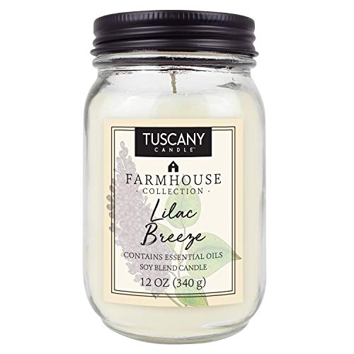 Farmhouse 12 Oz Lilac Breeze Jar Candle