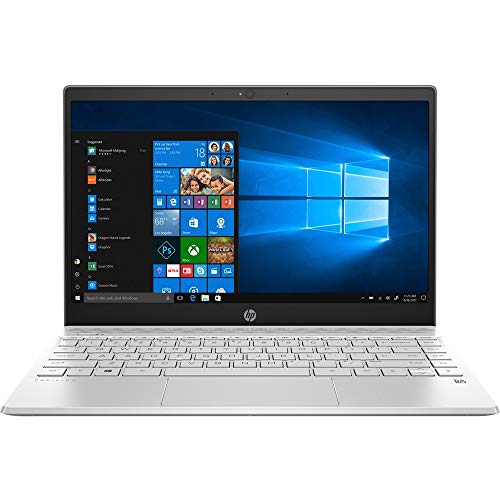 HP Pavilion 13-Inch Laptop, 10th Gen Intel Core i5-1035G1, 8 GB SDRAM Memory, 512 GB Solid-State Drive, Windows 10 Home (13-an1010nr, Mineral Silver)