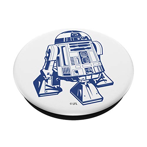 Star Wars R2-D2 Blue Portrait PopSockets PopGrip: Swappable Grip for Phones & Tablets