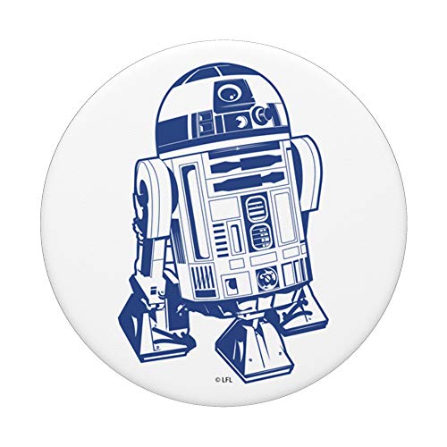 Star Wars R2-D2 Blue Portrait PopSockets PopGrip: Swappable Grip for Phones & Tablets