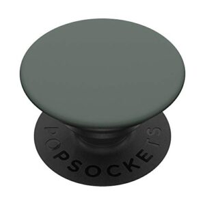 plain midnight green - simple stylish color for men or women popsockets popgrip: swappable grip for phones & tablets
