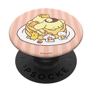 pompompurin adorable pancakes with friends popsockets popgrip: swappable grip for phones & tablets
