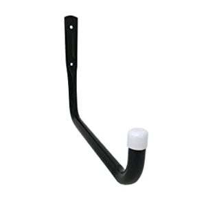 Shepherd Hardware 8091E Heavy Duty Steel 10-Inch Garage Storage Utility Hooks, 4 Pack, Black