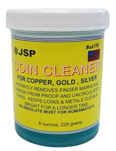 jsp® super coin cleaning dip 8 ounces with basket 1 unit