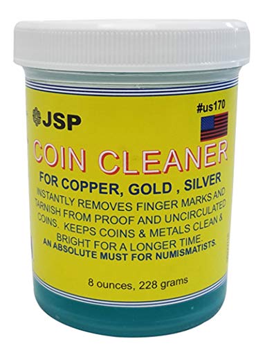 JSP® Super Coin Cleaning DIP 8 Ounces with Basket 1 Unit