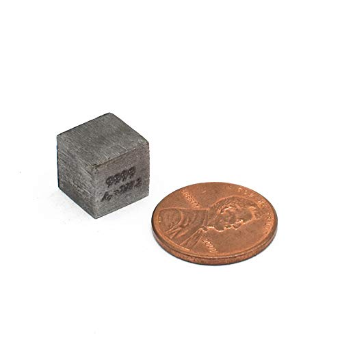 #82 Element Lead 10mm Density Cube for Element Collection Heavy Metal Pb Metal 99.99% Purity