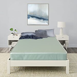 nutan 8-inch firm double sided tight top waterproof vinyl innerspring fully assembled mattress, good for the back,full
