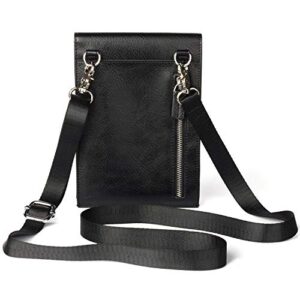 crossbody cell phone purse men travel shoulder bag cell phone crossbody purse iphone 11 pro max holster case leather shoulder pouch wallet small messenger bag for samsung s20 ultra s10 s9 s8 plus