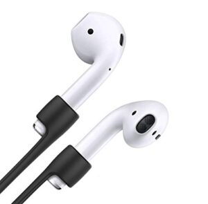 efstek strap for apple airpods | never lose your airpods | connector wire cable cord | anti-lost | black