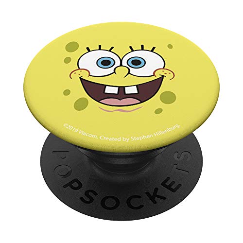 SpongeBob SquarePants Mouth Open Big Face PopSockets PopGrip: Swappable Grip for Phones & Tablets