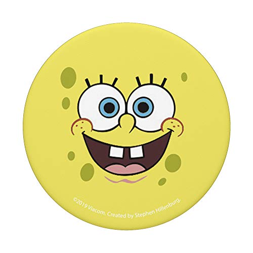 SpongeBob SquarePants Mouth Open Big Face PopSockets PopGrip: Swappable Grip for Phones & Tablets