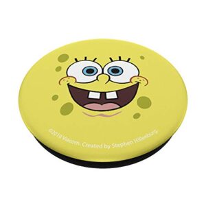 SpongeBob SquarePants Mouth Open Big Face PopSockets PopGrip: Swappable Grip for Phones & Tablets