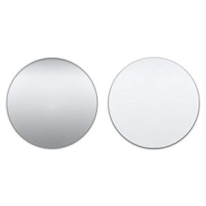 harper grove selfie mirror, 2" circle anti-scratch cell phone mirror sticker, for apple iphone 1 2 3 3g 3gs 4 4s se 5 5c 5s 6 6s 7 7s 8 8 plus x xr xs max ipod touch 1 2 3 4 5 6