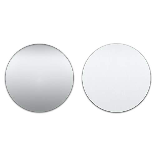 Harper Grove Selfie Mirror, 2" Circle Anti-Scratch Cell Phone Mirror Sticker, for Apple iPhone 1 2 3 3G 3GS 4 4S SE 5 5C 5S 6 6S 7 7S 8 8 Plus X XR XS MAX iPod Touch 1 2 3 4 5 6
