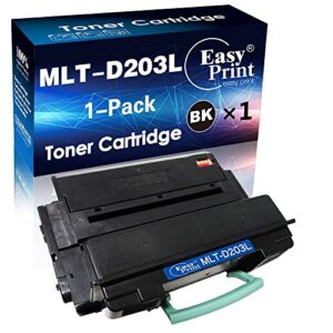 (1-pack) extra high yield compatible mlt-d203l d203l toner cartridge 203l used for samsung proxpress m3370fd m3870fw m4070fr m3320nd m3820dw m4020nd printer, sold by easyprint