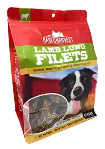 superior farms pet provisions lamb lung dog treats | all natural dog snacks from our farms | real protein dog chews | 100% lamb. (lung fillets (8 oz.))