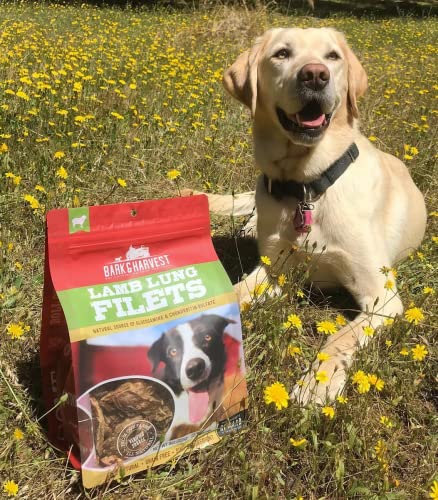 Superior Farms Pet Provisions Lamb Lung Dog Treats | All Natural Dog Snacks from Our Farms | Real Protein Dog Chews | 100% Lamb. (Lung Fillets (8 oz.))