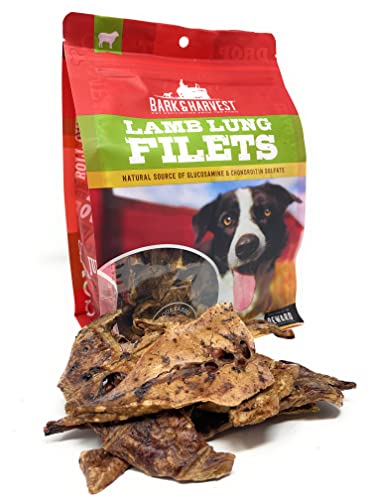 Superior Farms Pet Provisions Lamb Lung Dog Treats | All Natural Dog Snacks from Our Farms | Real Protein Dog Chews | 100% Lamb. (Lung Fillets (8 oz.))