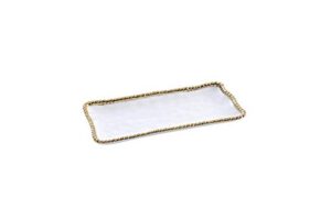 pampa bay golden salerno small rectangular tray