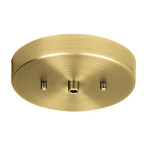 globe matte brass 1 lights pendant canopy
