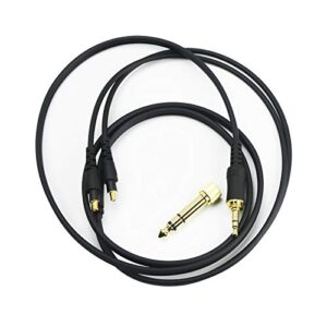 NewFantasia Replacement Audio Upgrade Cable Compatible with Audio-Technica ATH-MSR7b, ATH-SR9, ATH-ESW990H, ATH-ES770H, ATH-ADX5000, ATH-AP2000Ti Headphones 3meters/9.9feet