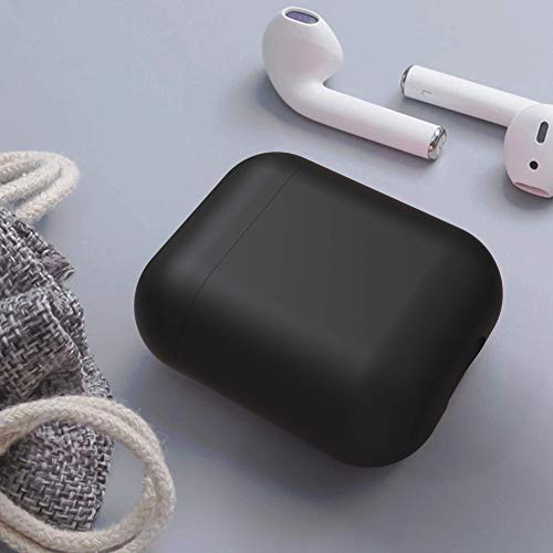 CustomCustom Personalized Protective Cover Compatible with Airpod Case 1st and 2nd Generation - Personalized Black